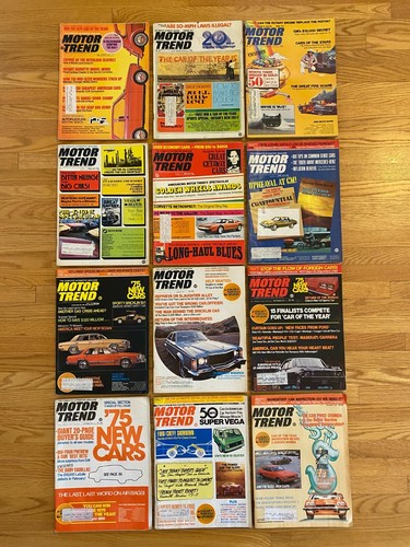 Lot motor trend magazine - motor,