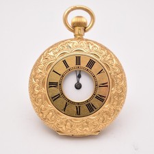 18k Gold Swiss Antique 35mm