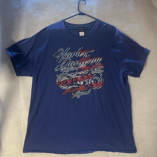 Harley davidson blue - harley,
