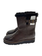 FRACAP booties 36 Brown leather r227 Used