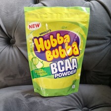 Wrigley's Hubba Bubba BCAA Powder 320g Amino Acids Powder Atomic Apple Flavour 