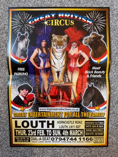 Great british circus - a3, small