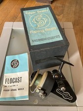 A BOXED EDGAR SEALEY MK 3 FISHING REEL & PAPERWORK.