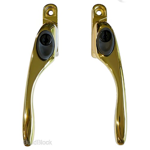 Upvc cranked window handle - cranked,