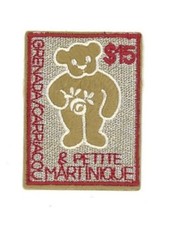 Grenada / Carriacou 2003 - Embroidered Cloth Teddy Bear Postage Stamp - MNH