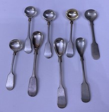 Joblot Lot 8 Fiddle Silver