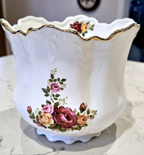 Vintage old country roses bone - vintage,