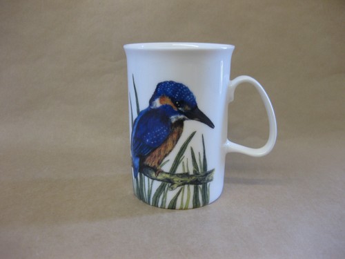 Fine china kingfisher mug - fine,