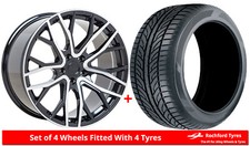 Alloy Wheels & Tyres 20" Velare VLR08 For Lexus RC 300h 14-22