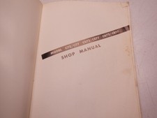 Honda C72 C77 CS72 CS77 CB72 CB77 Shop Service Manual 