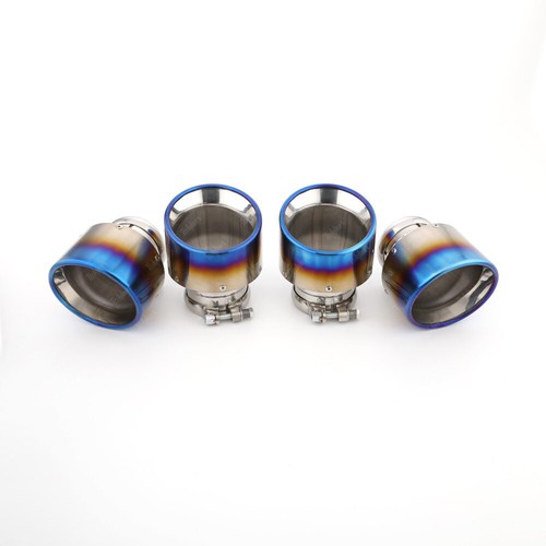 Set titanium exhaust tips - set,