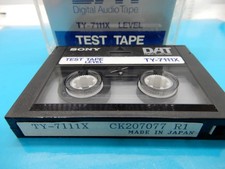 SONY DAT test tape TY-7111X
