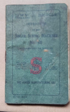 Rare Singer sewing Machine Instruction Manual