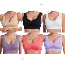 1/3 Pack Seamless Comfort Bra