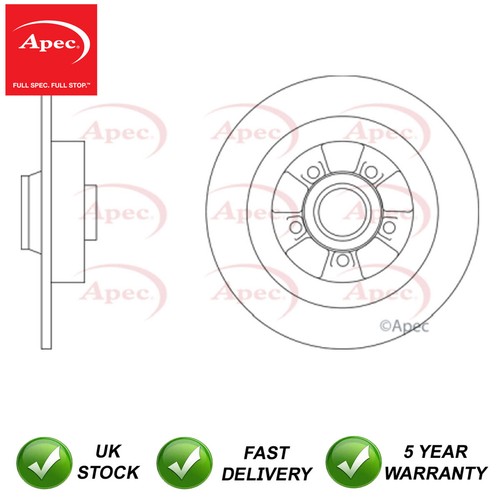 Brake disc rear - disc,