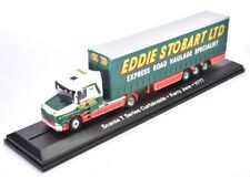 ATLAS OXFORD EDDIE STOBART LTD SCANIA T CAB CURTAINSIDE TRUCK MODEL  1:76