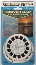 Hoover Dam + Lake Mead Nevada and Arizona View-Master 3-Reel Packet Sealed Mint