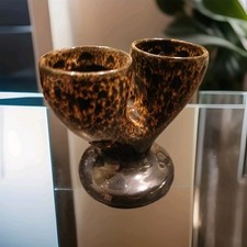 Studio Pottery Double Egg Cup