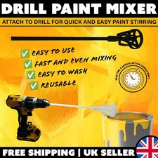 Drill Paint Mixer | Varnish