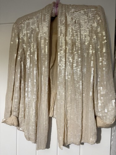 Topshop vintage sequin jacket - topshop,
