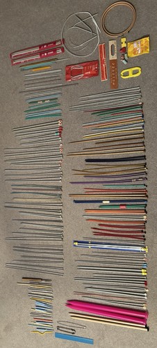 Vintage knitting needles - knitting,