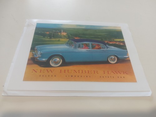 New humber hawk blank greeting - new,