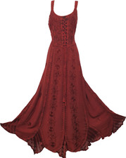 Maxi Corset Dress Sleeveless