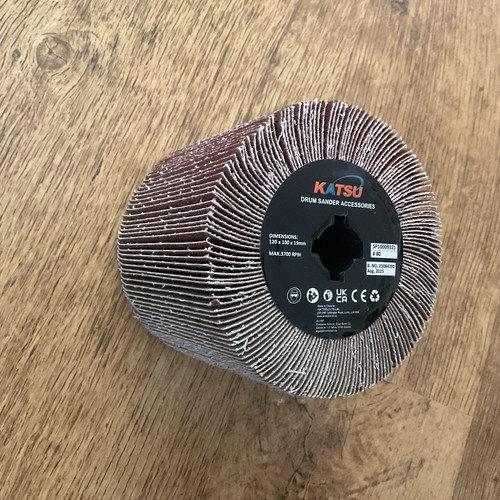 Katsu drum sander120mm flap - drum,