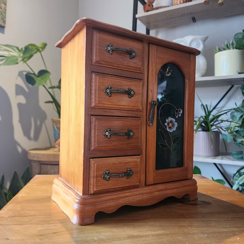 Drawer wooden jewellery box - drawer,