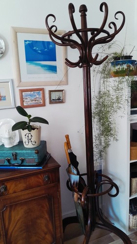 Thonet bentwood coat hat and - coat,,