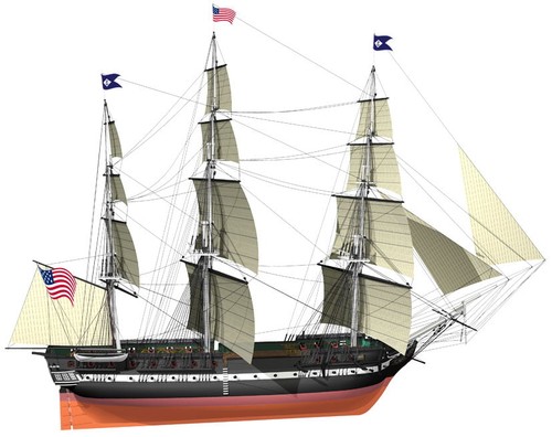 Billing boats 100 scale uss - 1/100,
