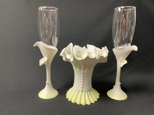 Calla lily wedding toasting - lily,