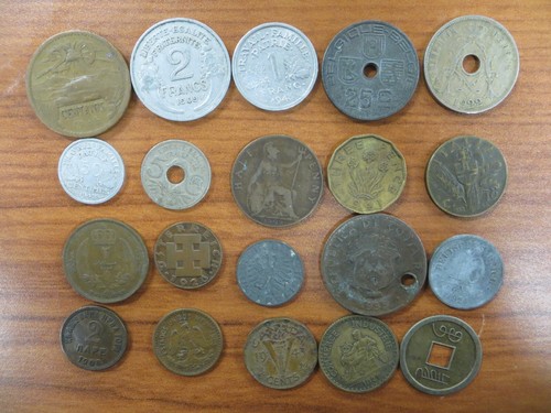 Old foreign coin lot - foreign,
