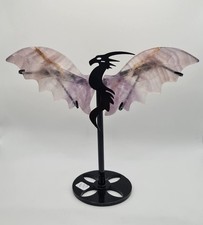 Fluorite Crystal Dragon Wings