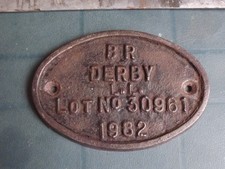 BR Mk3 Sleeper Coach Plate