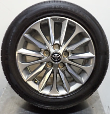 TOYOTA VERSO MK2 16'' GREY ALLOY WHEEL ALTENZO TYRE 205/55ZR16 42611-0F180 (2)