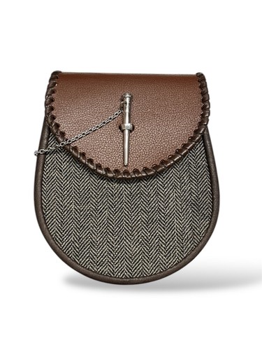 Men scottish brown tweed - scottish,