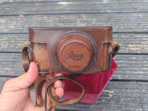 Antique leather leica - leather, germany