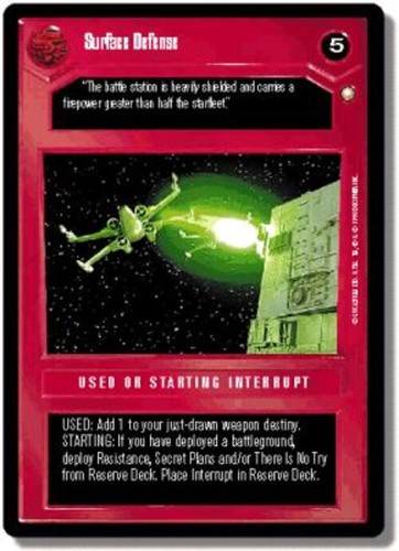 Surface defense star wars - defense, ccg