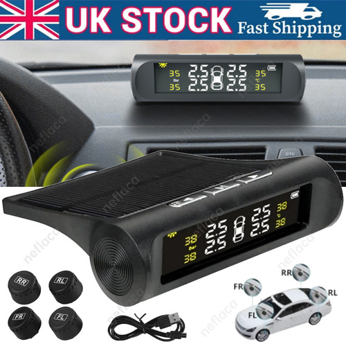 Wireless solar tpms lcd car - solar,