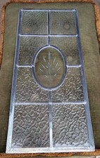 Vintage leaded glass door