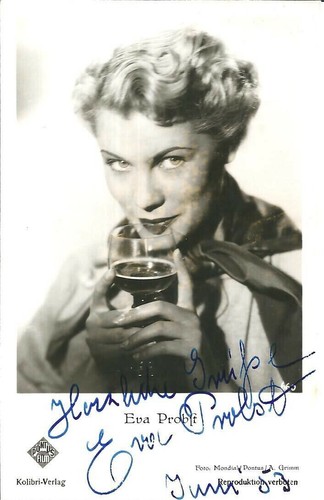 Eva probst original autograph - original,
