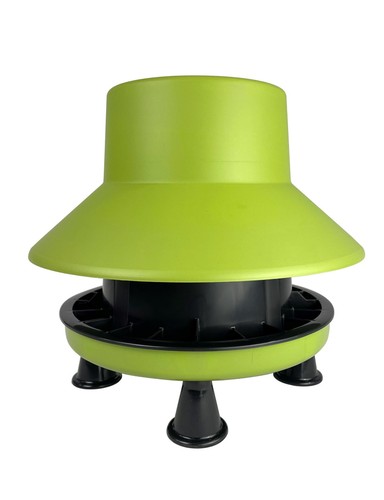 Recycled chicken feeder - chicken,