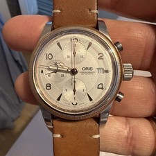 Oris 7567 Big crown Chronograph Date Automatic Stunning UK Seller Boxed