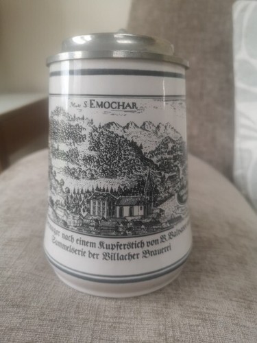 Vintage villacher bier tankard - villacher,