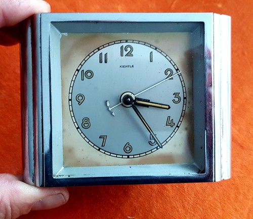 Vintage kienzle travel alarm - vintage,