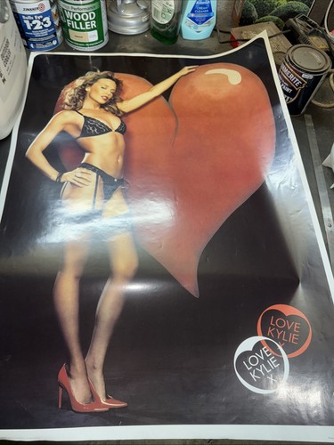 Large kylie minogue poster - kylie,