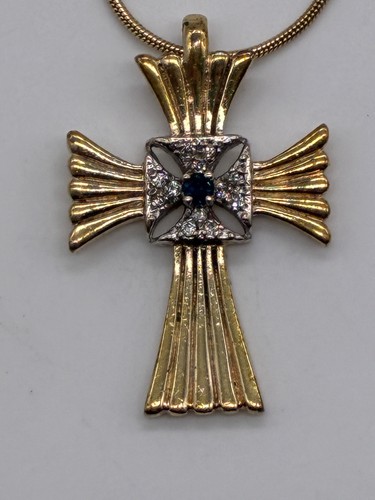 Stuart devlin cross pendant - stuart,