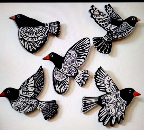 Flying birds 2d - flying, 2d(flat)