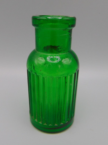 Antique vintage green glass - antique, /